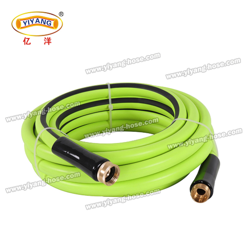 5/8 PVC GARDEN HOSE WITH BRASS FITTING