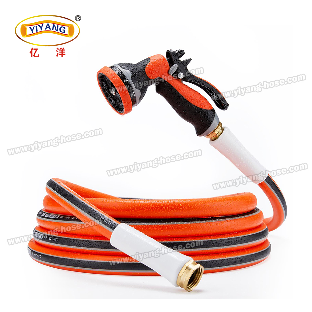 5/8 PVC GARDEN HOSE WITH BRASS FITTING