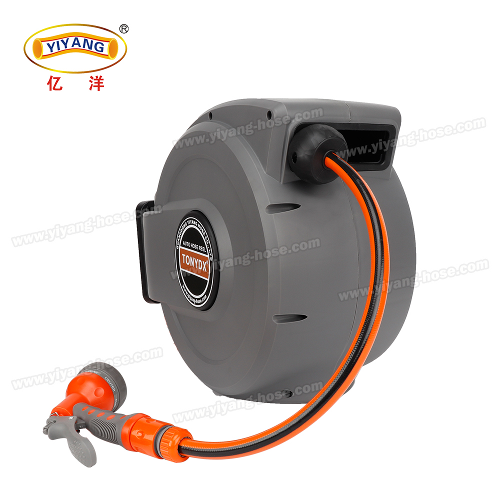 1/2" 10m 15m 50ft Auto Garden Hose Reel