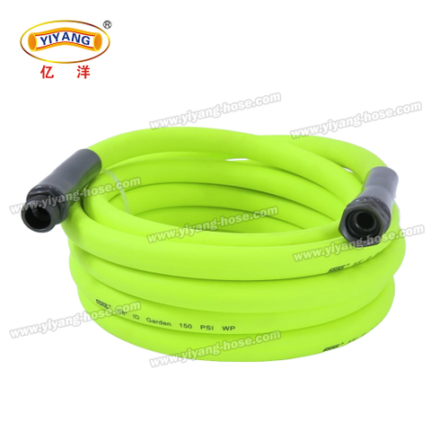 5/8 PVC GARDEN HOSE WITH ALUMINIUM FITTING