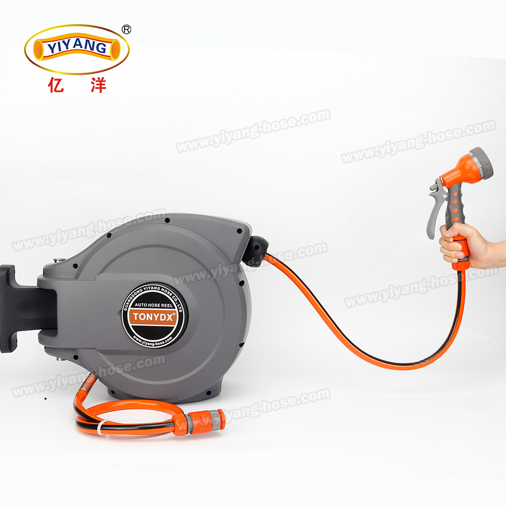 1/2" 10m 15m 50ft Auto Garden Hose Reel