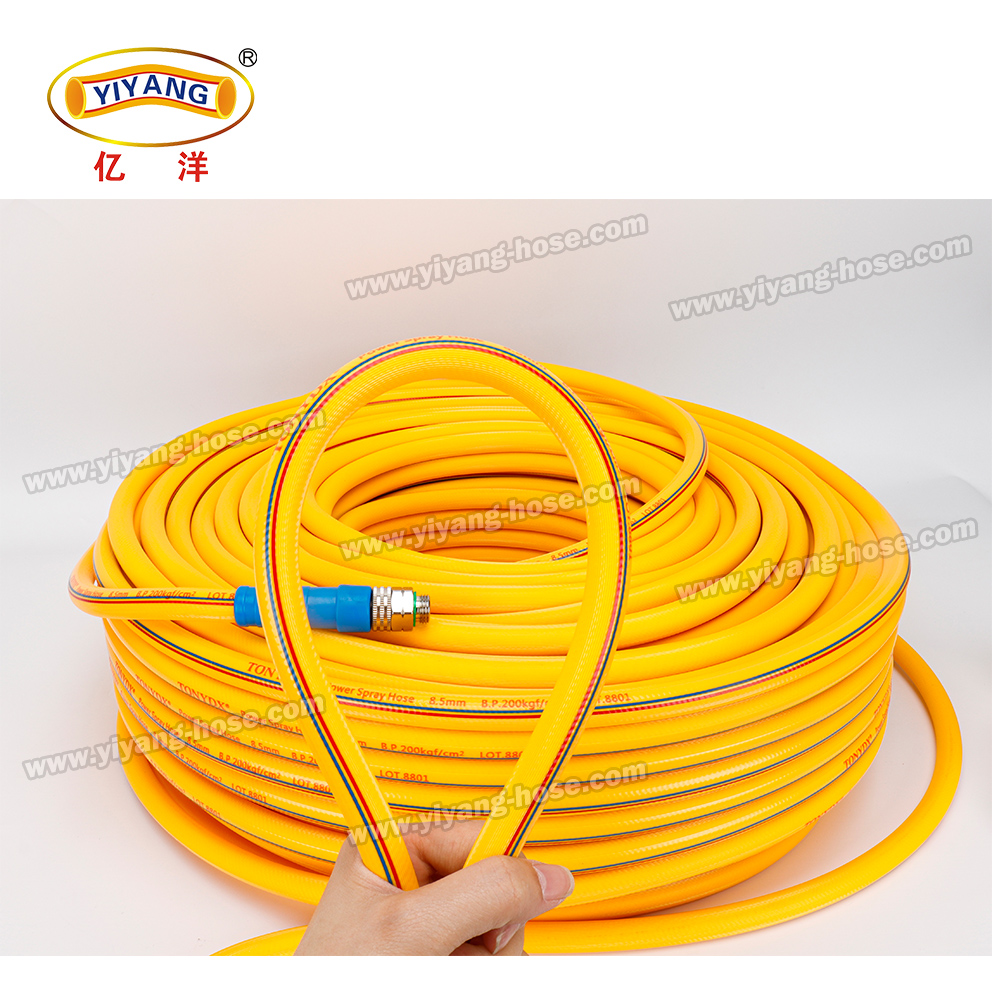 TONYDX High Pressure 5 Layers Power PVC Spray Hose