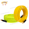 1/4 3/8 1/2 PVC Hybrid Air Hose with 1/4 NPT brass fittings